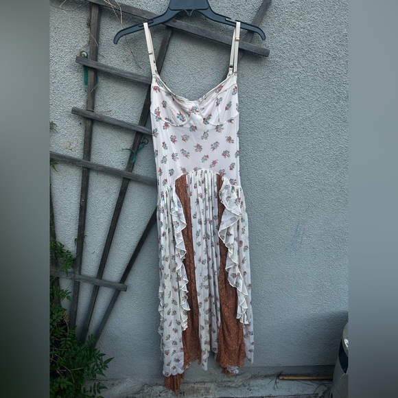 HAH Hot as Hell All Ruffled Up Dress Floral Print - Picture 7 of 13